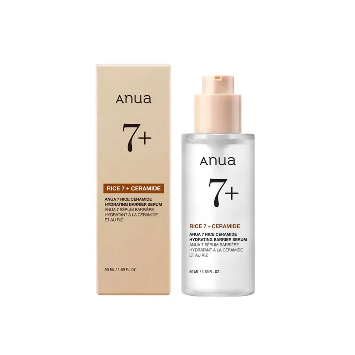 ANUA Sérum Fortalece la Barrera Cutánea – 7 Rice Ceramide Hydrating Barrier 50ml - Image 3