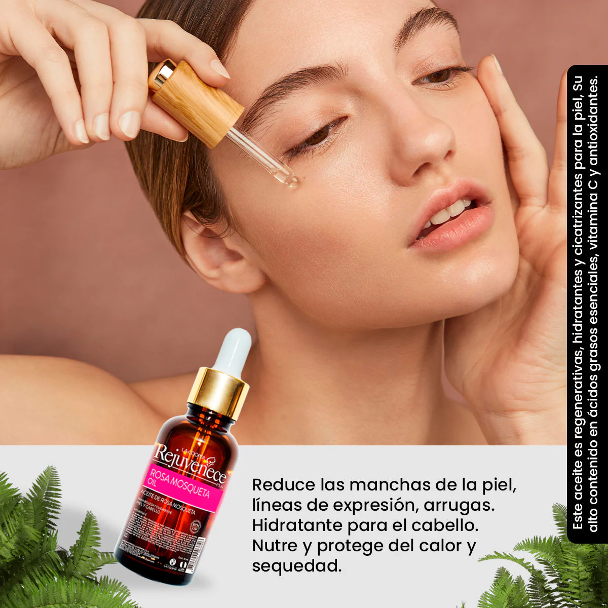 Aceite De Rosa Mosqueta Rejuvenece Plus 30Ml - Image 3