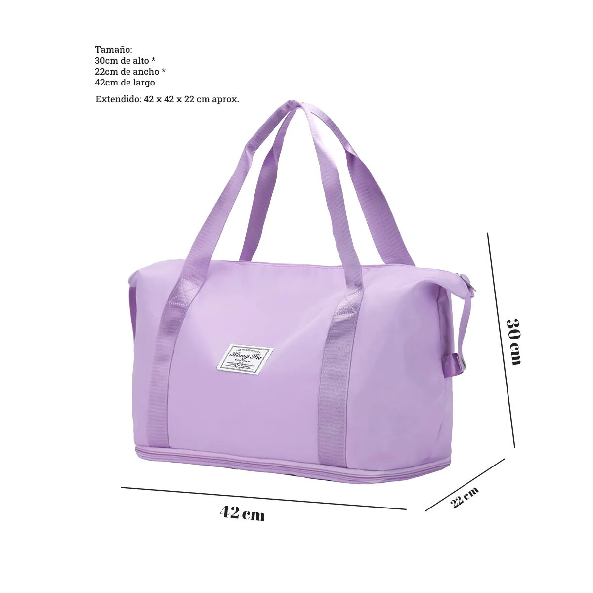 Bolsas Expandibles de viaje 2 en 1 Lila - Image 5