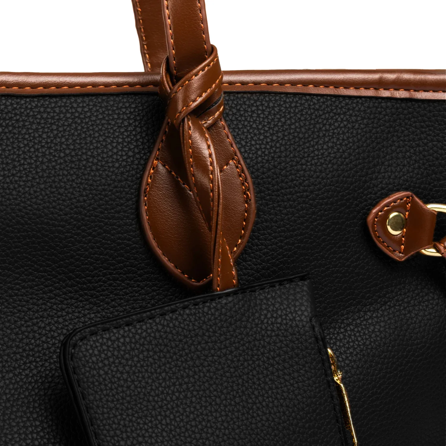 Bolso Grande de mano y de hombro para Dama Negro - Image 2