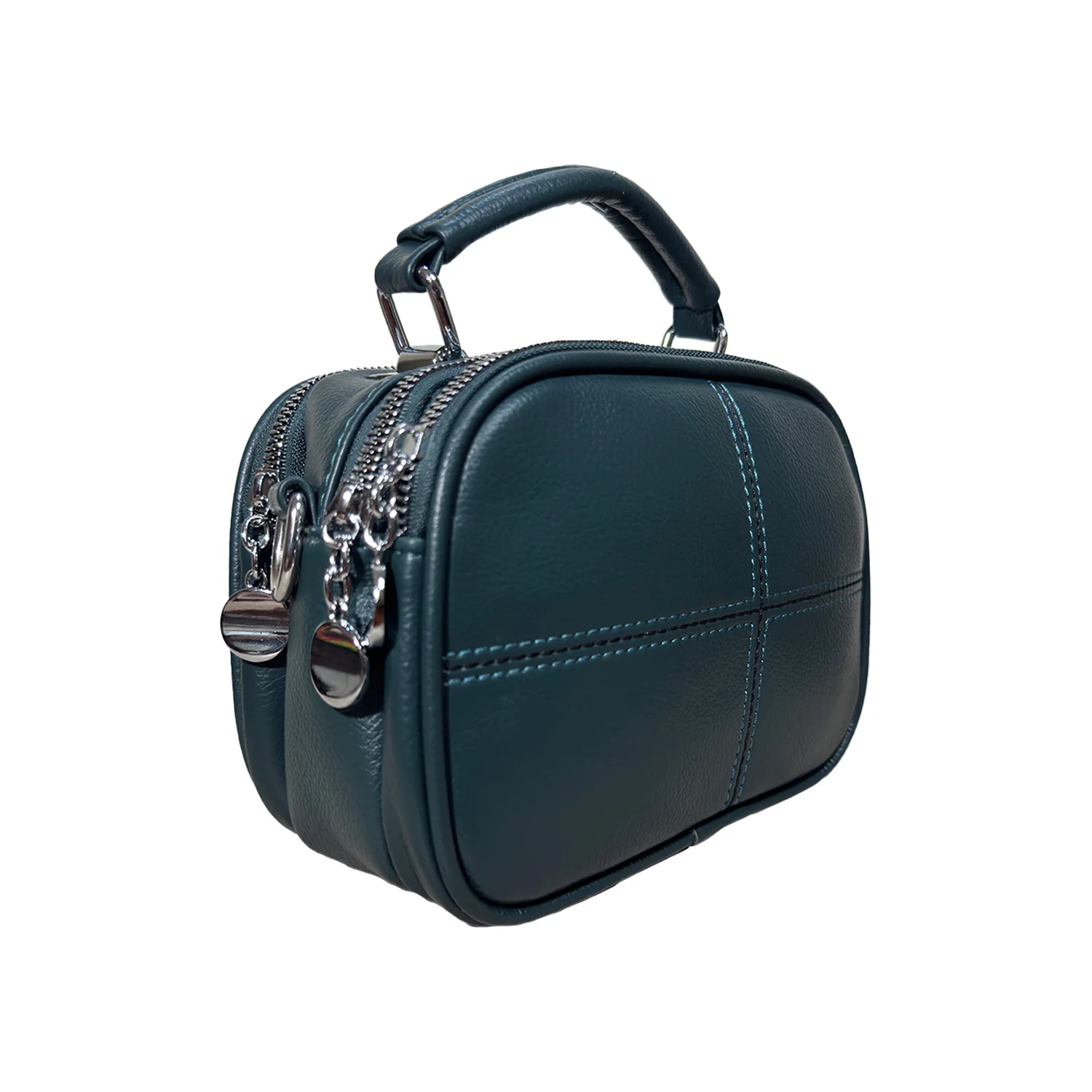 Cartera Pequeña de Mano y Hombro para Dama Verde Oscuro - Image 3
