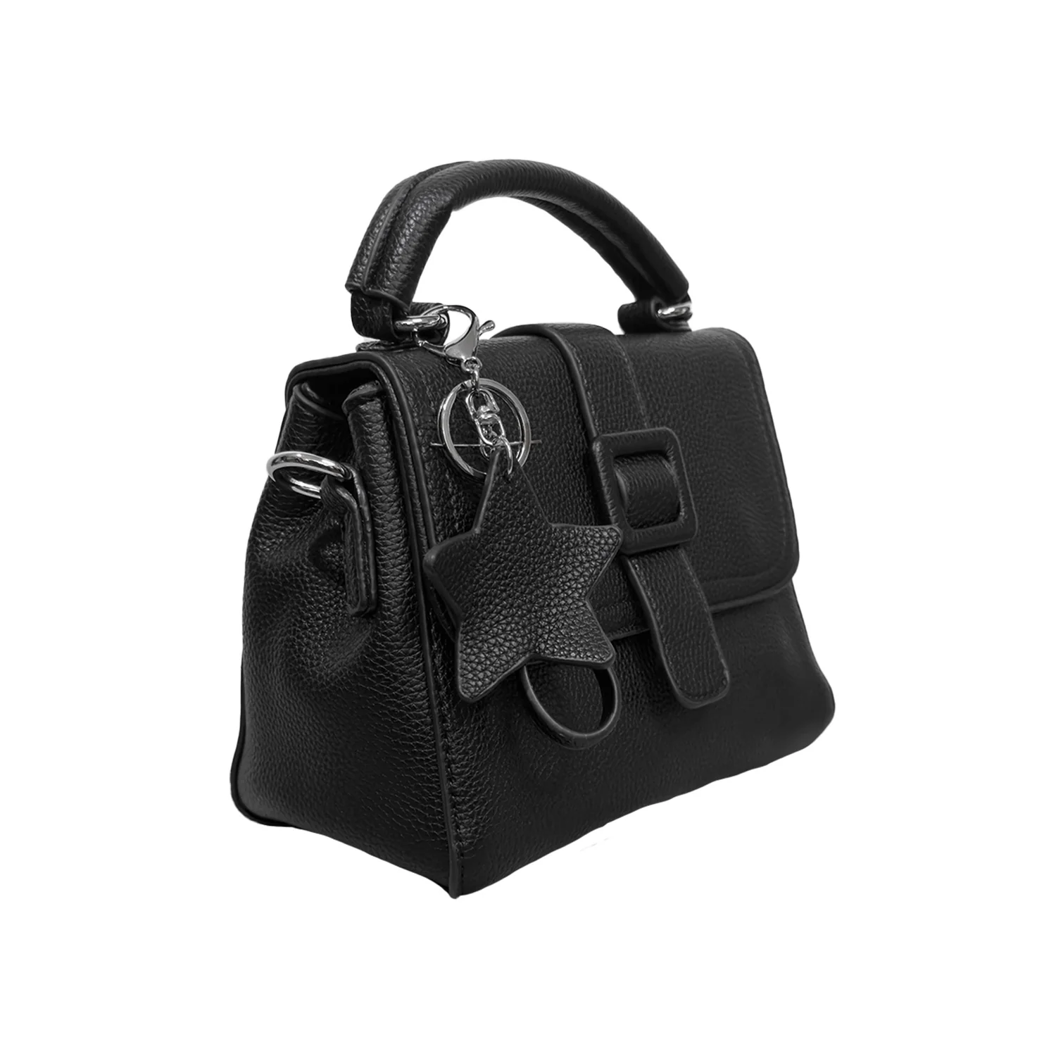 Cartera y Bandolera con detalles Negro - Image 4