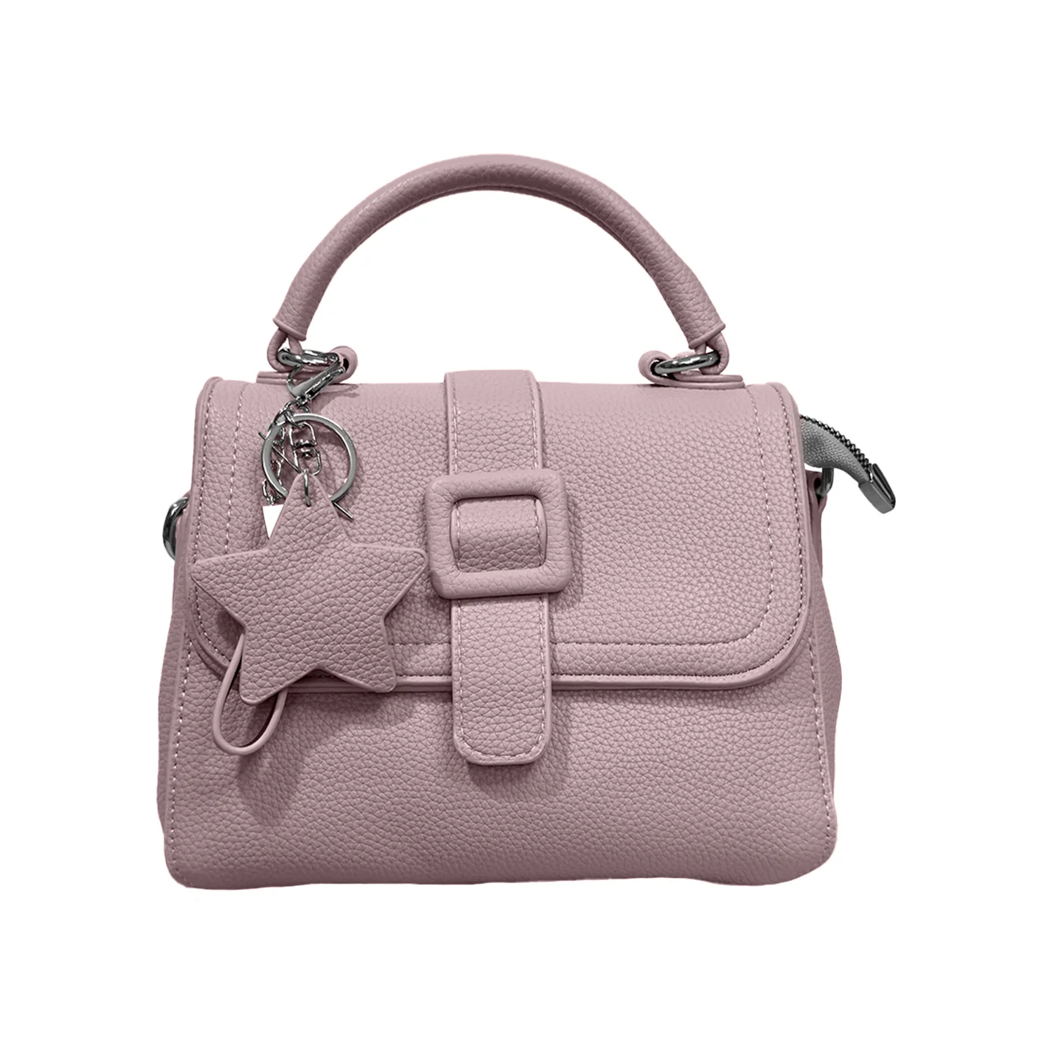 Cartera y Bandolera con detalles Rosa - Image 5