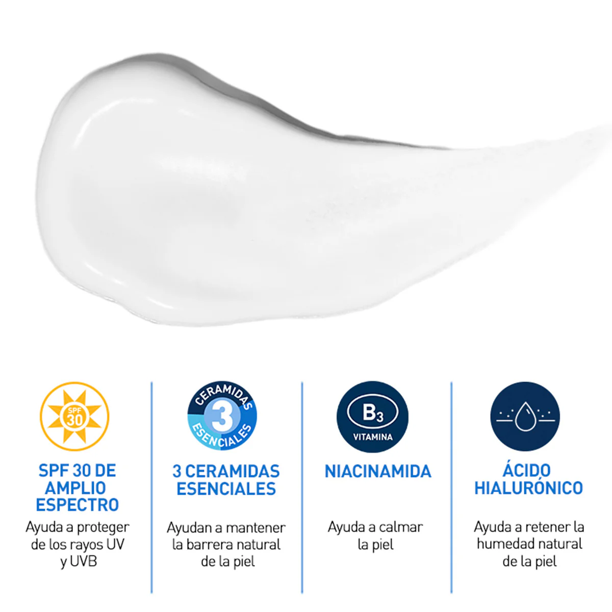 CeraVe Crema Hidratante Facial SPF 30 AM 52ml - Image 3