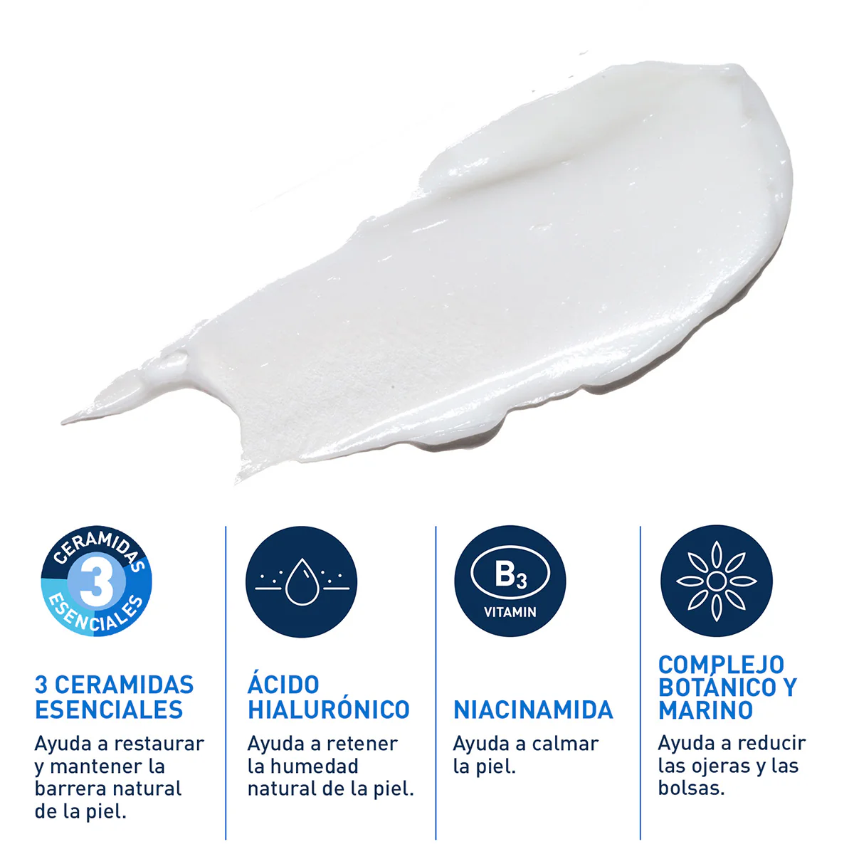 CeraVe Crema Reparadora Contorno de Ojos 14ml - Image 3