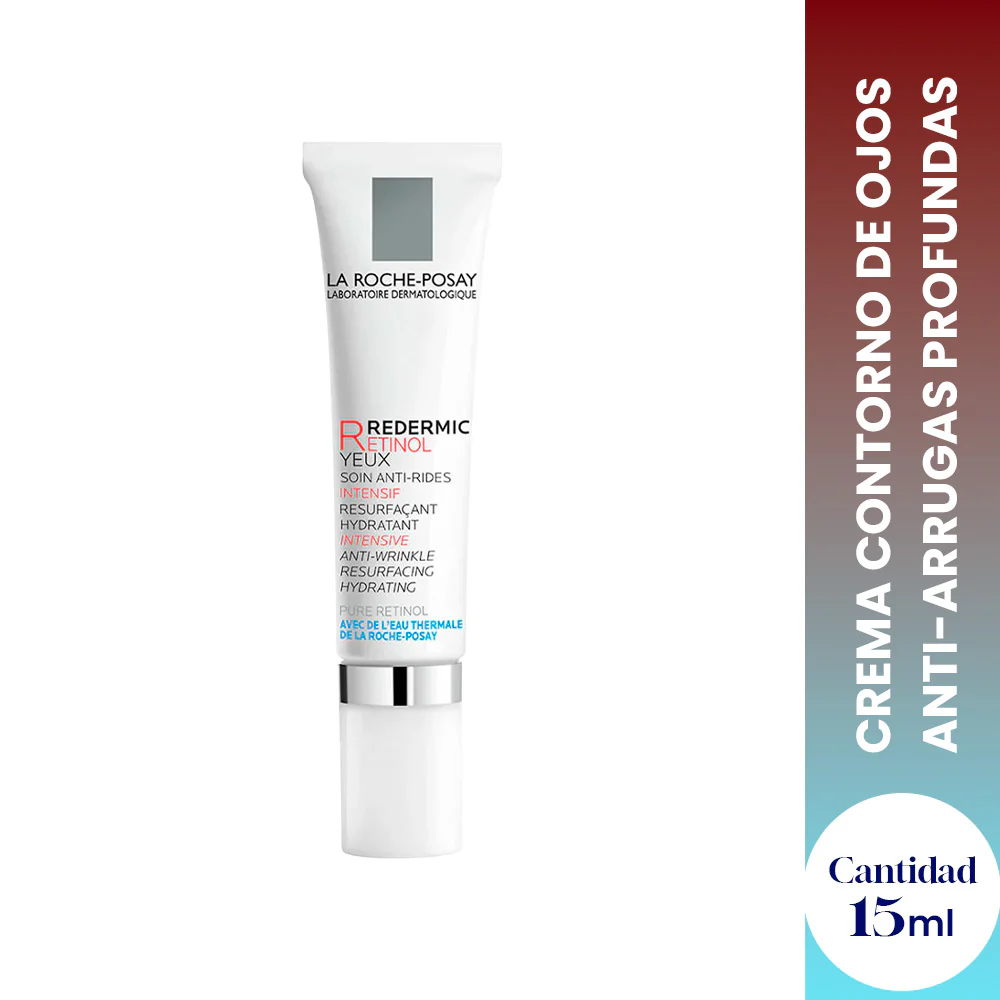 Crema Contorno de Ojos Anti-arrugas Profundas Retinol 15ml - LA ROCHE-POSAY
