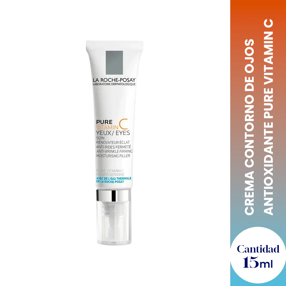 Crema Contorno de Ojos Antioxidante Pure Vitamin C 15ml - LA ROCHE-POSAY