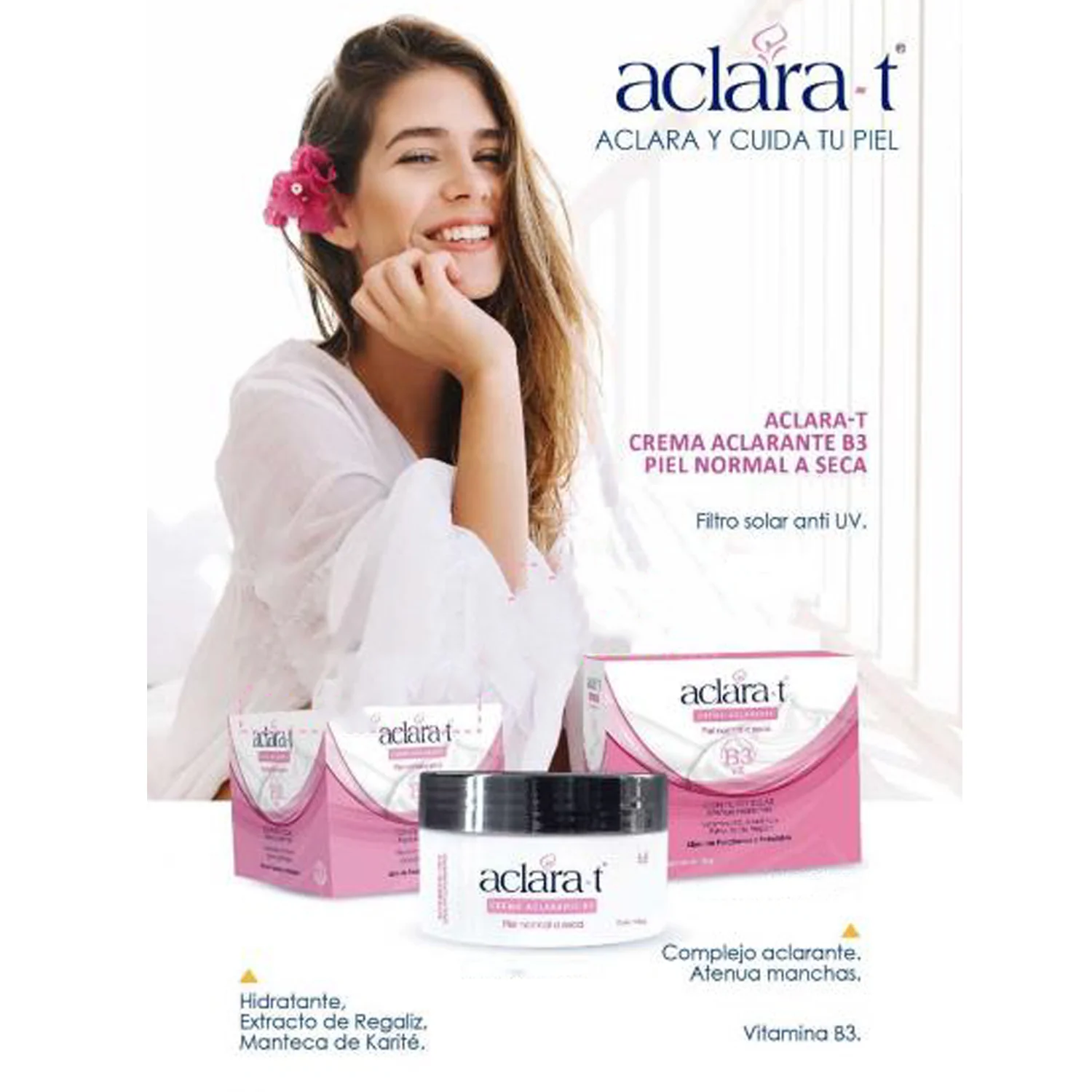 Crema Aclarante B3 Vit Piel Normal o Seca - Image 3