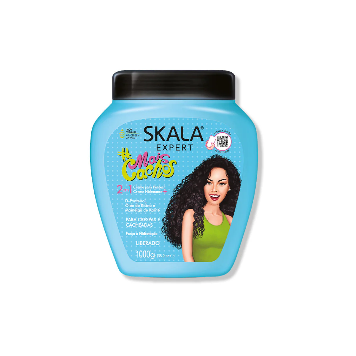 Skala Máscara Hidratación 2 en 1 Mais Cachos - Definición, Suavidad - 1000g - Image 2