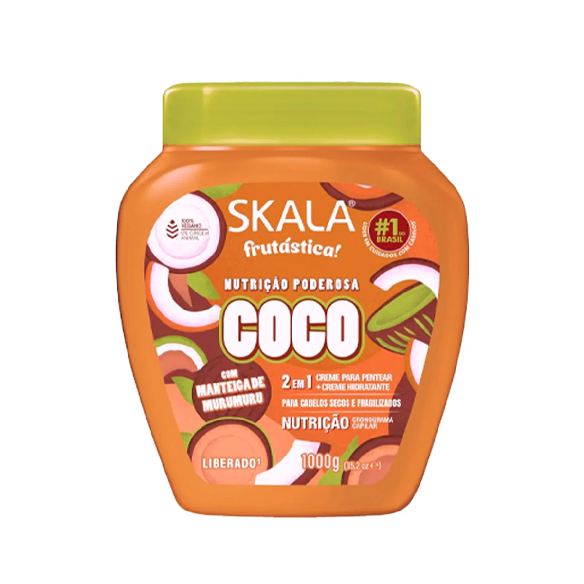 Skala Crema Capilar 2 en 1 – Coco 1000g - Image 2
