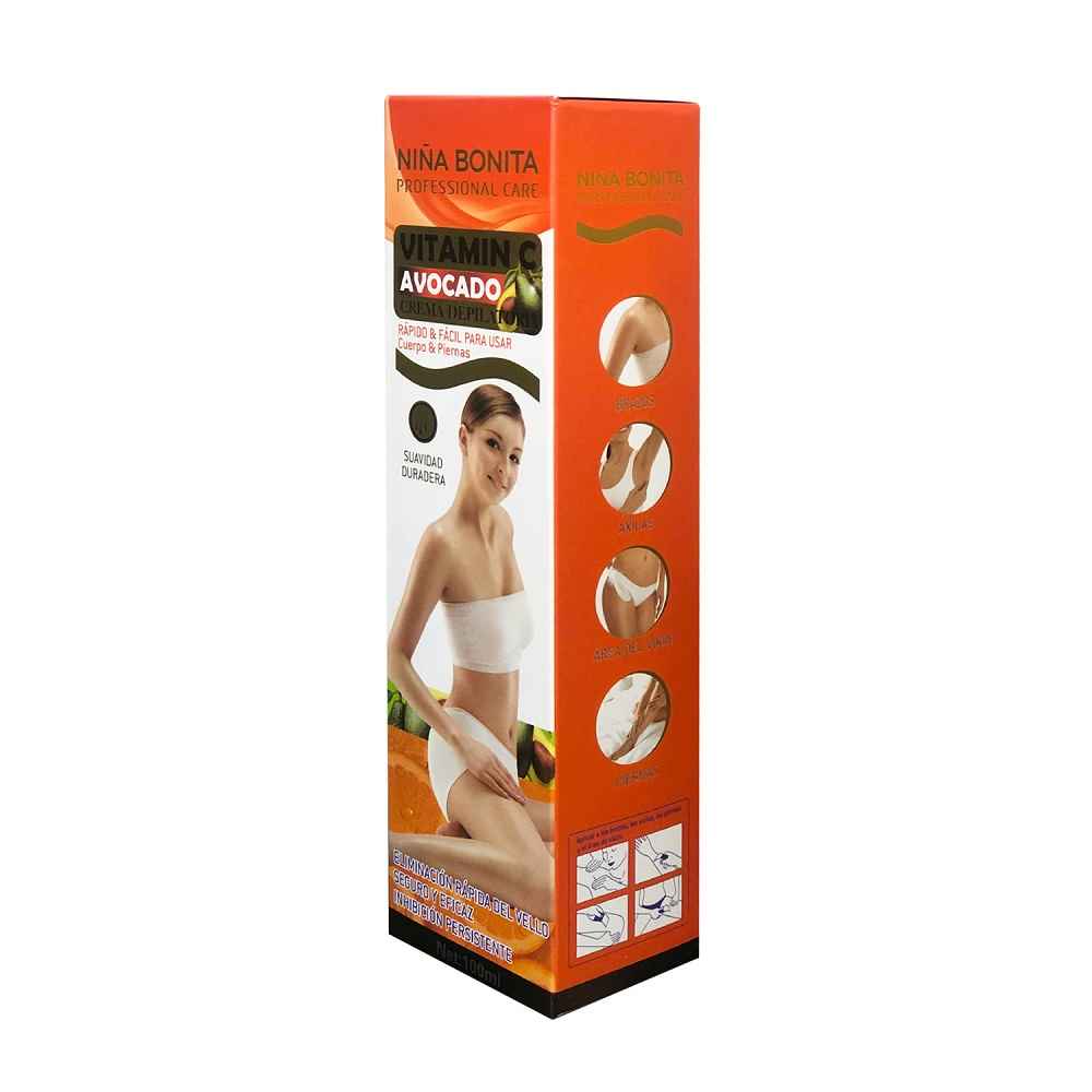 ¡LIQUIDACIÓN! Crema Depiladora Vitamina C - Niña Bonita 100ml - Image 4