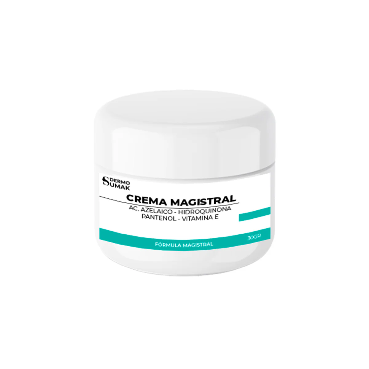CREMA MAGISTRAL AC AZELAICO 4% & HIDROQUINONA 2% & PANTHENOL 2% & VITAMINA E 1% 30GR - DERMO SUMAK - Image 2