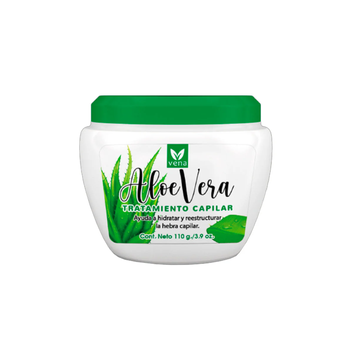Vena Crema Tratamiento Capilar de Aloe Vera 110g | Hidratación - Image 2