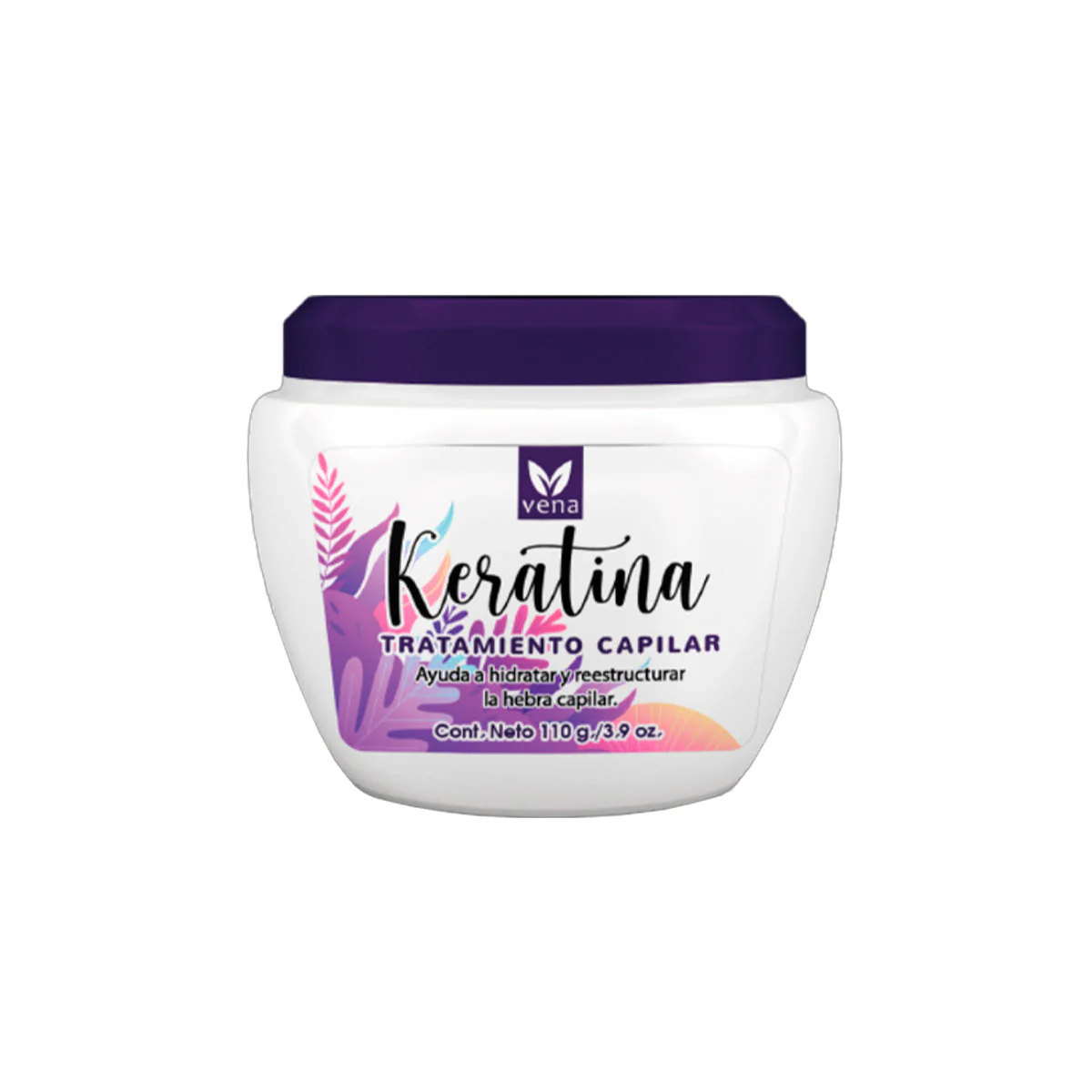 Vena Crema Tratamiento Capilar de Keratina 110g | Antifrizz - Image 2