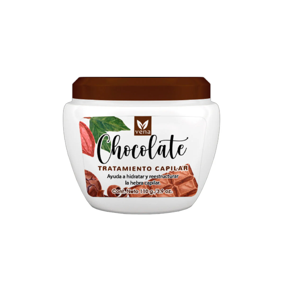 Vena Crema Tratamiento Capilar de Chocolate 110g | Hidratación - Image 2