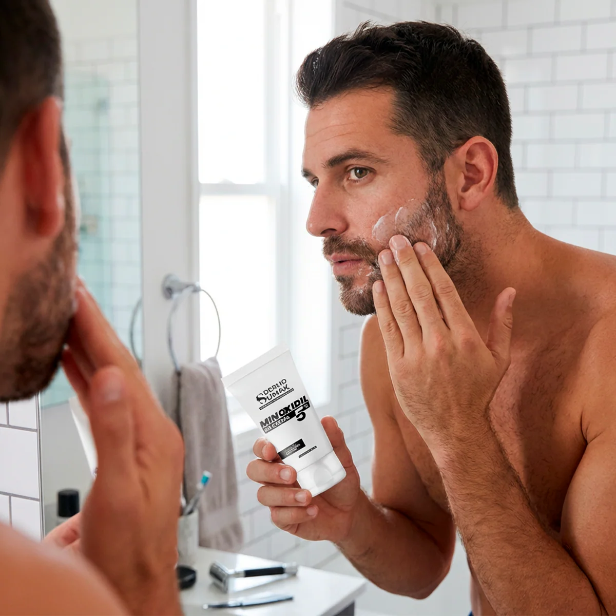 Dermo Sumak Minoxidil en Crema 5% 60g – Crecimiento de Barba - Image 4