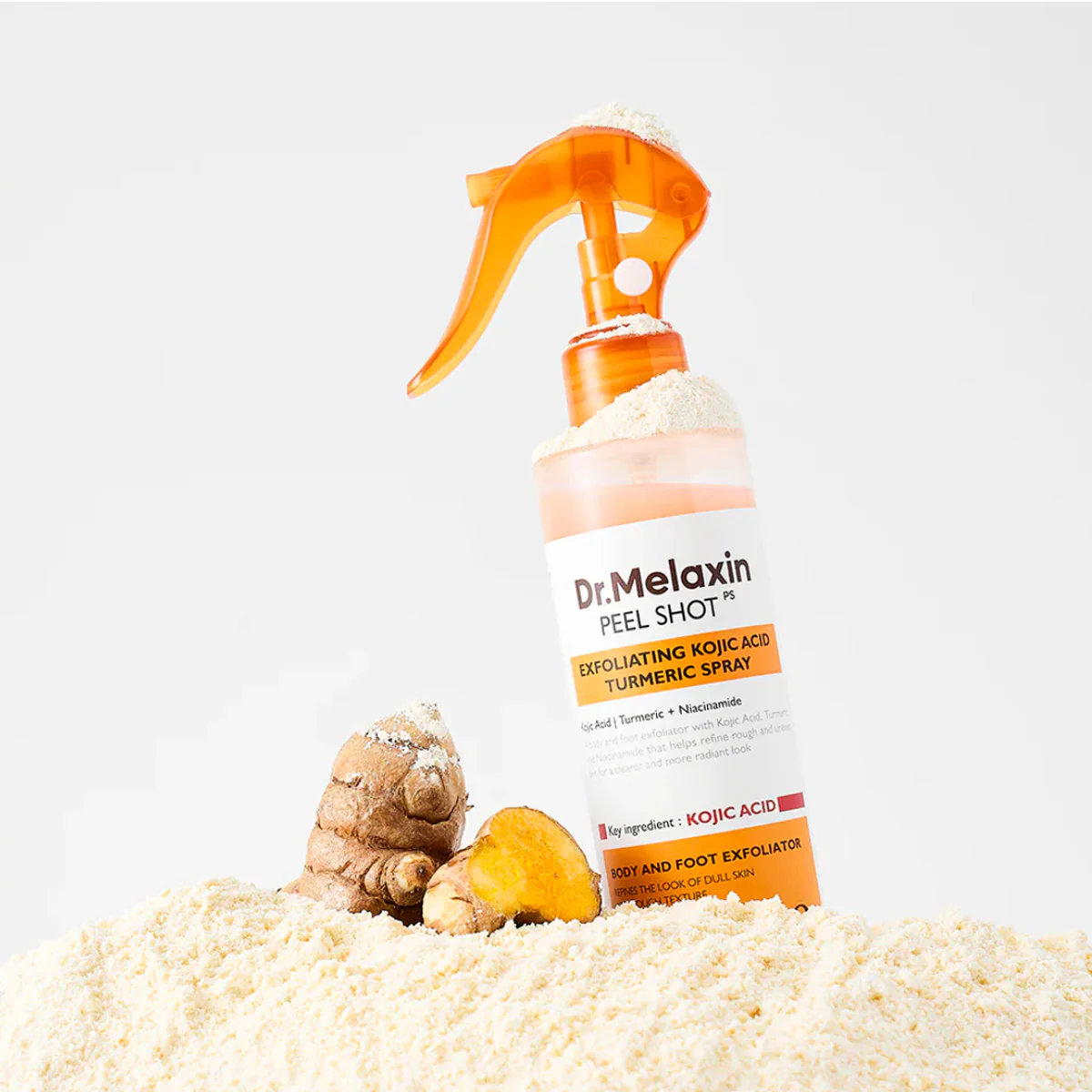 Dr.Melaxin - Spray Corporal Peel Shot Exfoliating Kojic Acid Turmeric - Image 3