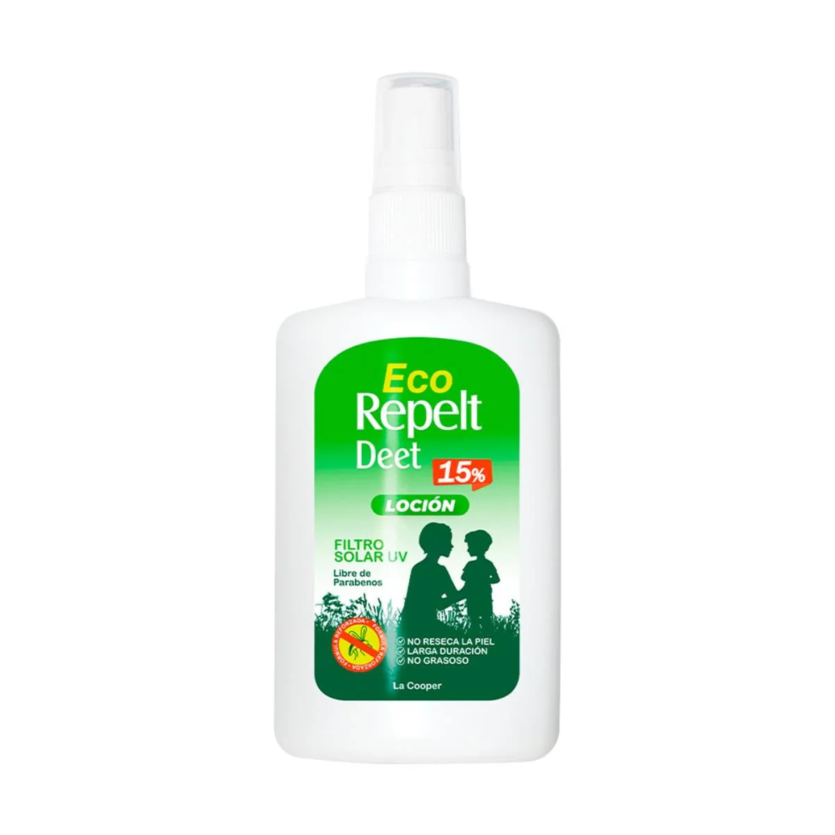 Eco Repelt Deet 15% Loción 120ml - La Cooper - Image 2