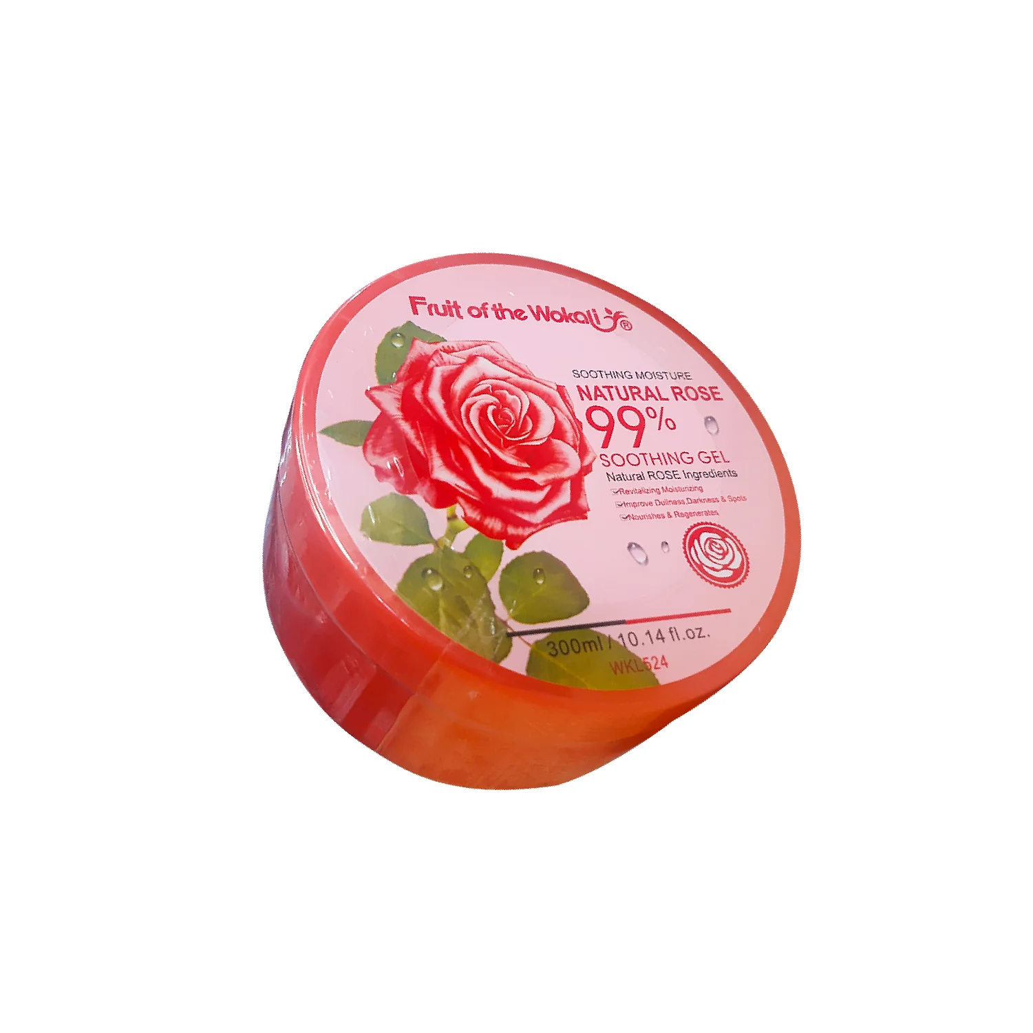 FRUIT OF THE WOKALI – GEL CALMANTE E HIDRATANTE – ROSAS NATURALES 99% – 300ML - Image 2