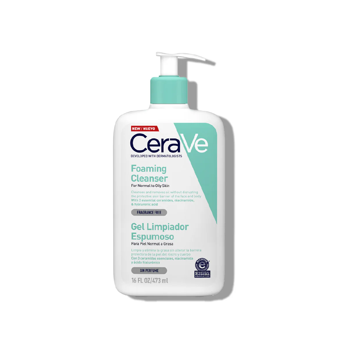Gel Limpiador Espumoso Foaming Cleanser 473ml - CeraVe - Image 2