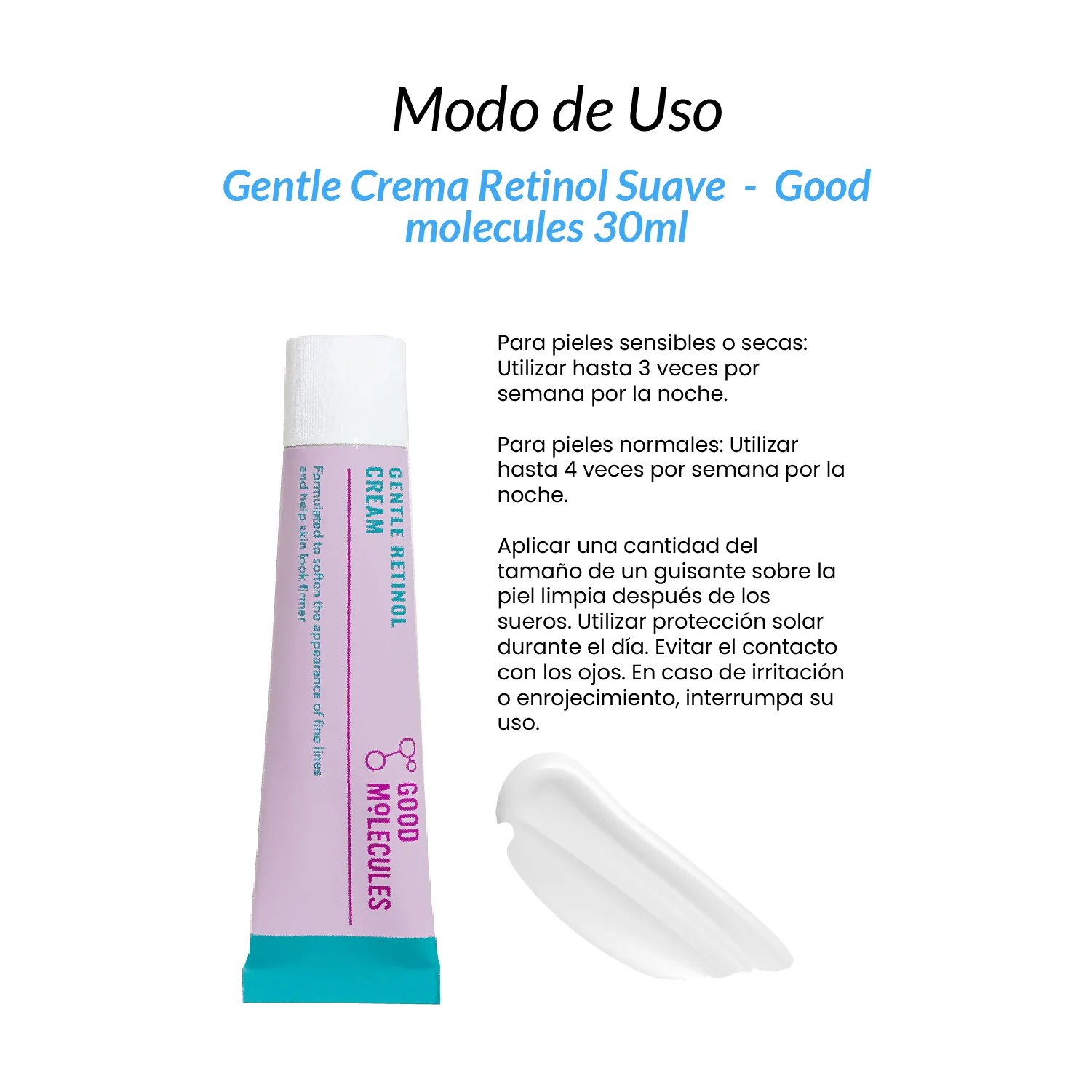 Gentle Retinol Cream - Good Molecules 30ml - Image 3