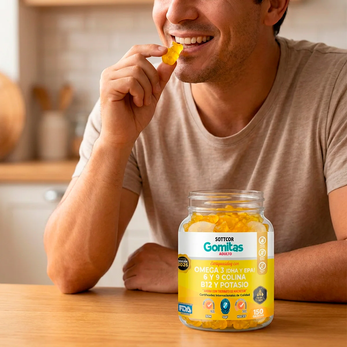 GOMITAS DE OMEGA 3 - ADULTOS SOTTCOR - Image 2