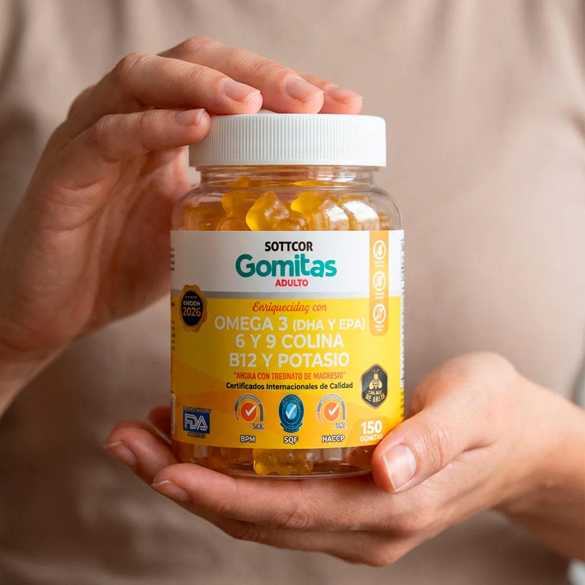 GOMITAS DE OMEGA 3 - ADULTOS SOTTCOR - Image 3