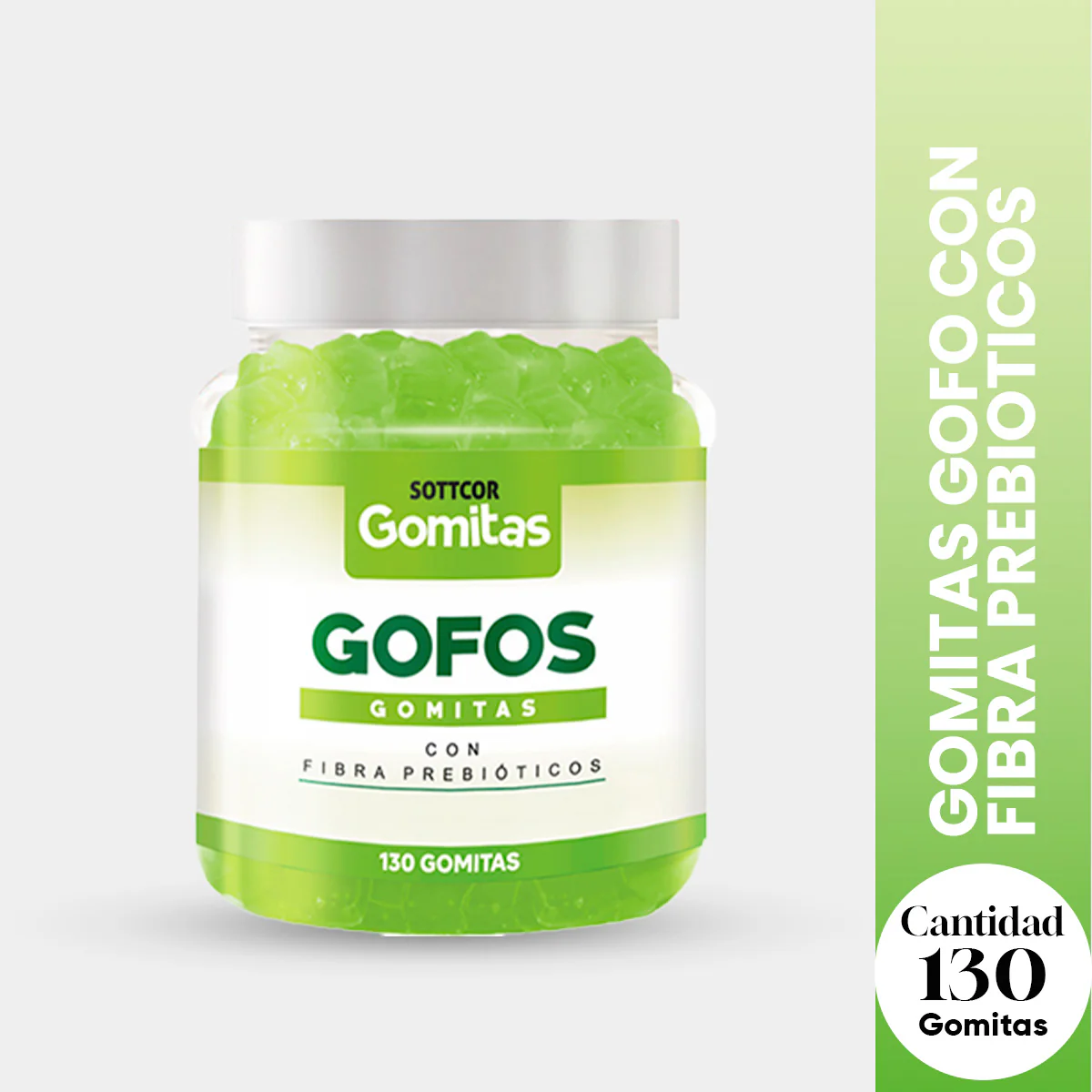 GOMITAS GOFO CON FIBRA PREBIOTICOS ADULTO - SOTTCOR