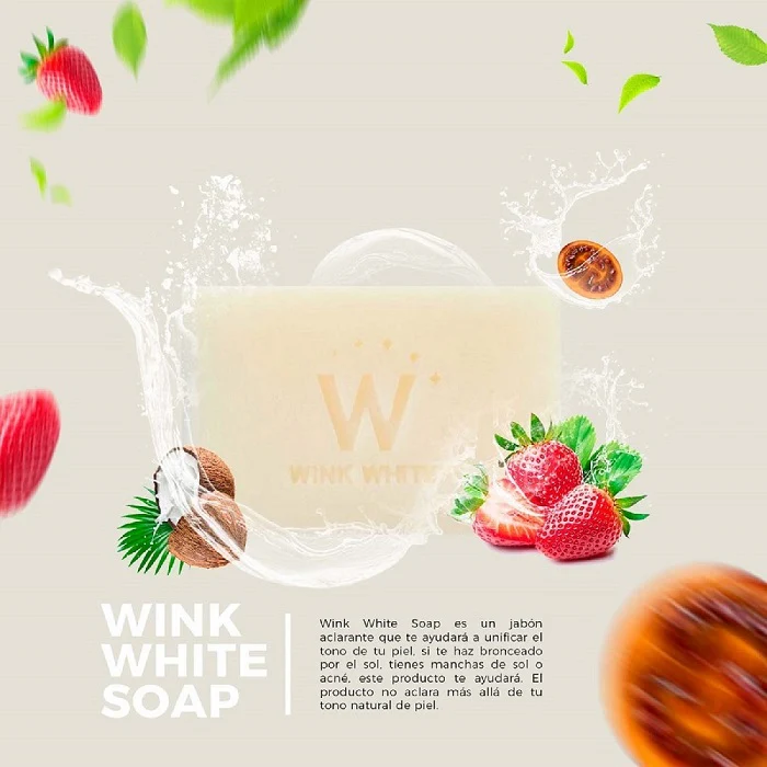 Jabón Blanqueador Wink White Soap - Image 2