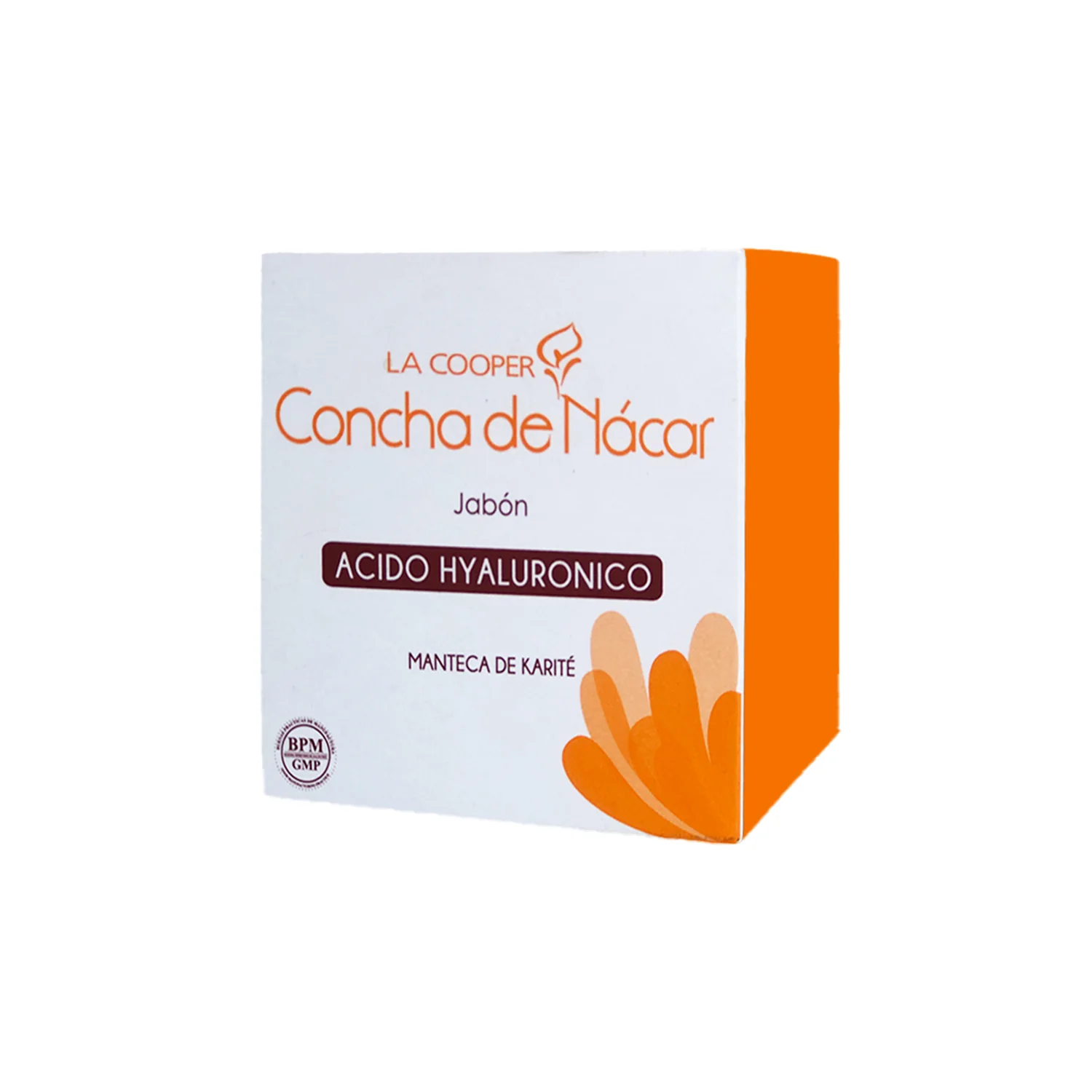 La Cooper Jabón – Hidratación – Concha de Nácar & Ácido Hialurónico 80g - Image 2