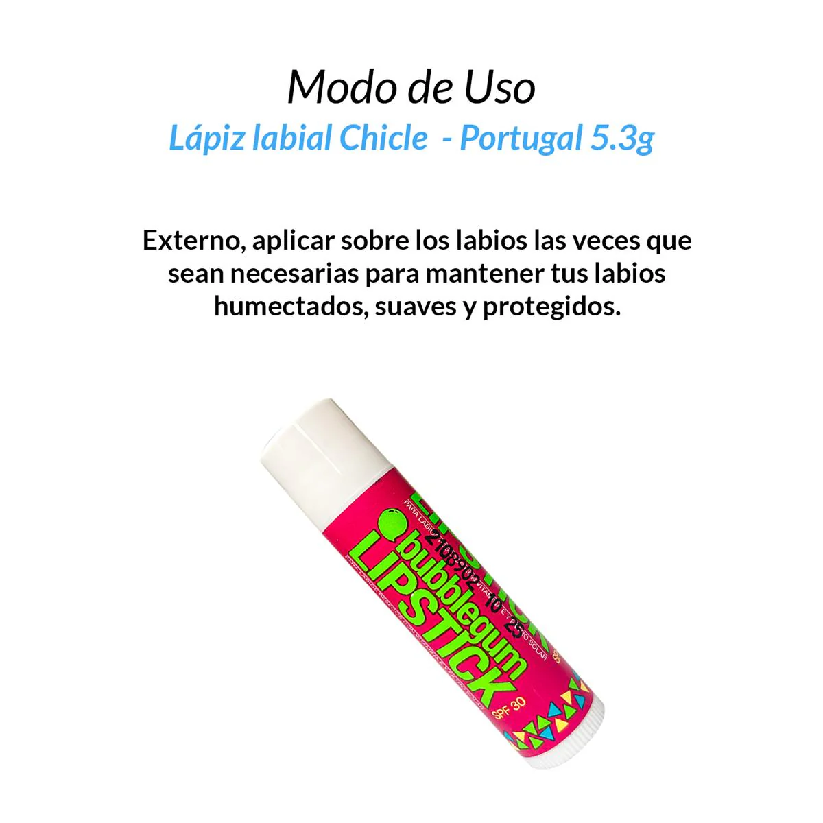 Lapiz labial Chicle 4.8g – Portugal - Image 3