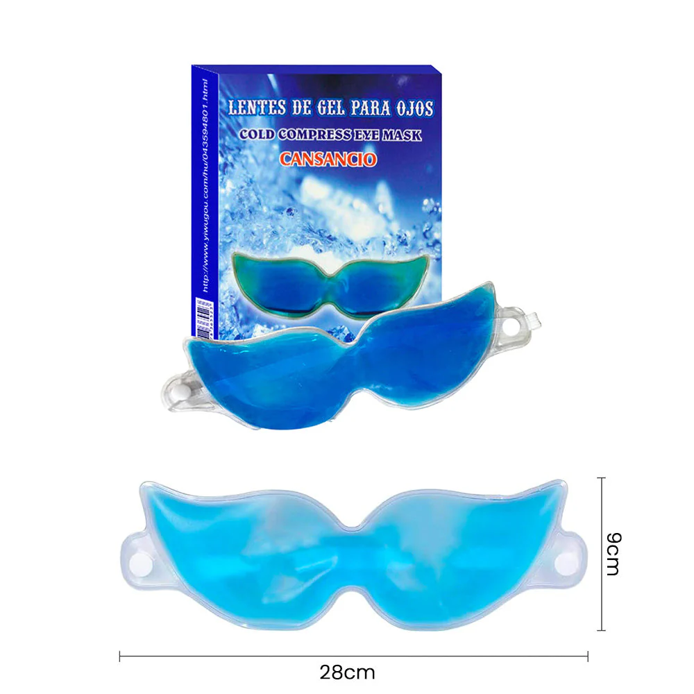 ANTIFAZ DE GEL – ALIVIO OCULAR Y ANTI-OJERAS – USO EN CALOR Y FRÍO - Image 2