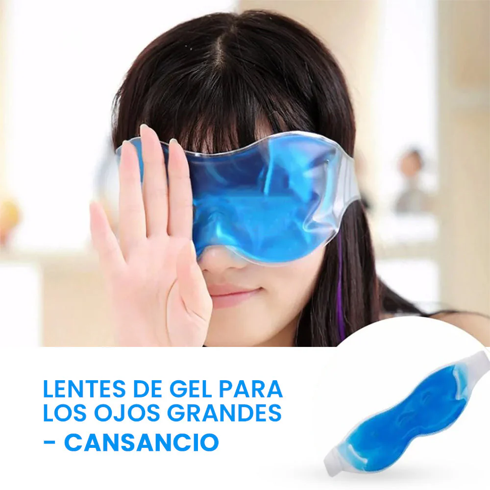 ANTIFAZ DE GEL – ALIVIO OCULAR Y ANTI-OJERAS – USO EN CALOR Y FRÍO - Image 3