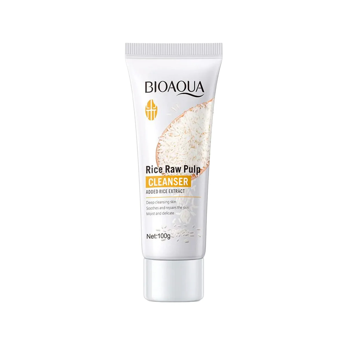 Limpiador Facial Antiarrugas de Arroz 100gr - Bioaqua - Image 2
