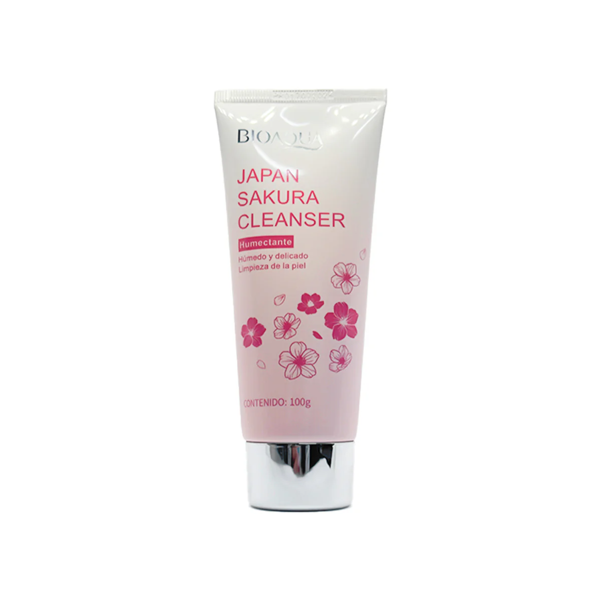 Limpiador Humectante Japan Sakura 100gr - Bioaqua - Image 2