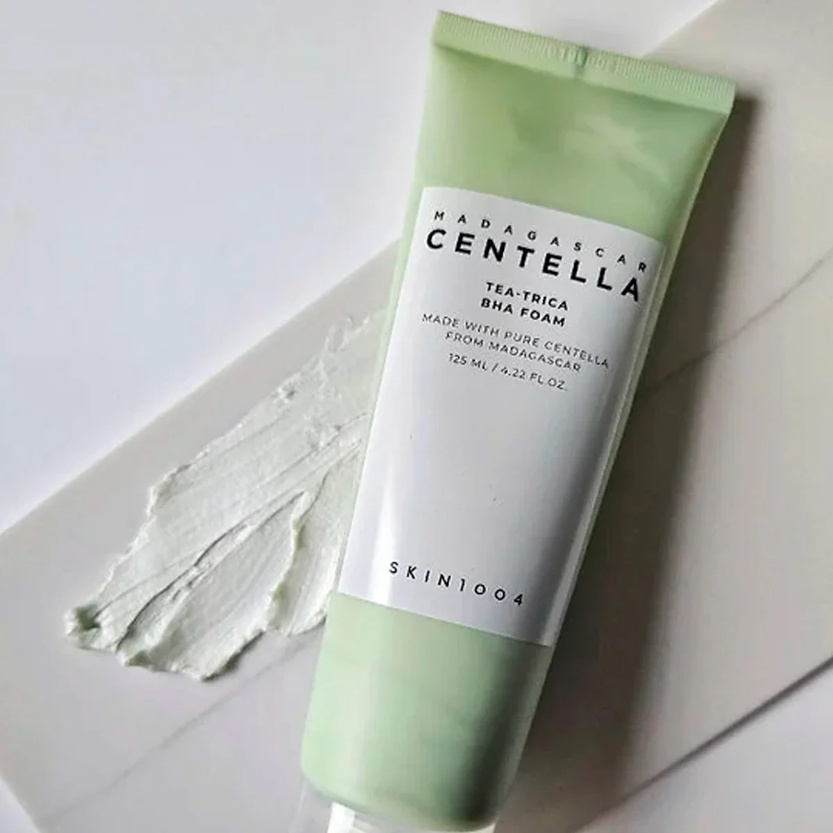 Madagascar Centella Tea-Trica Bha Foam 125ml - SKIN1004 - Image 4