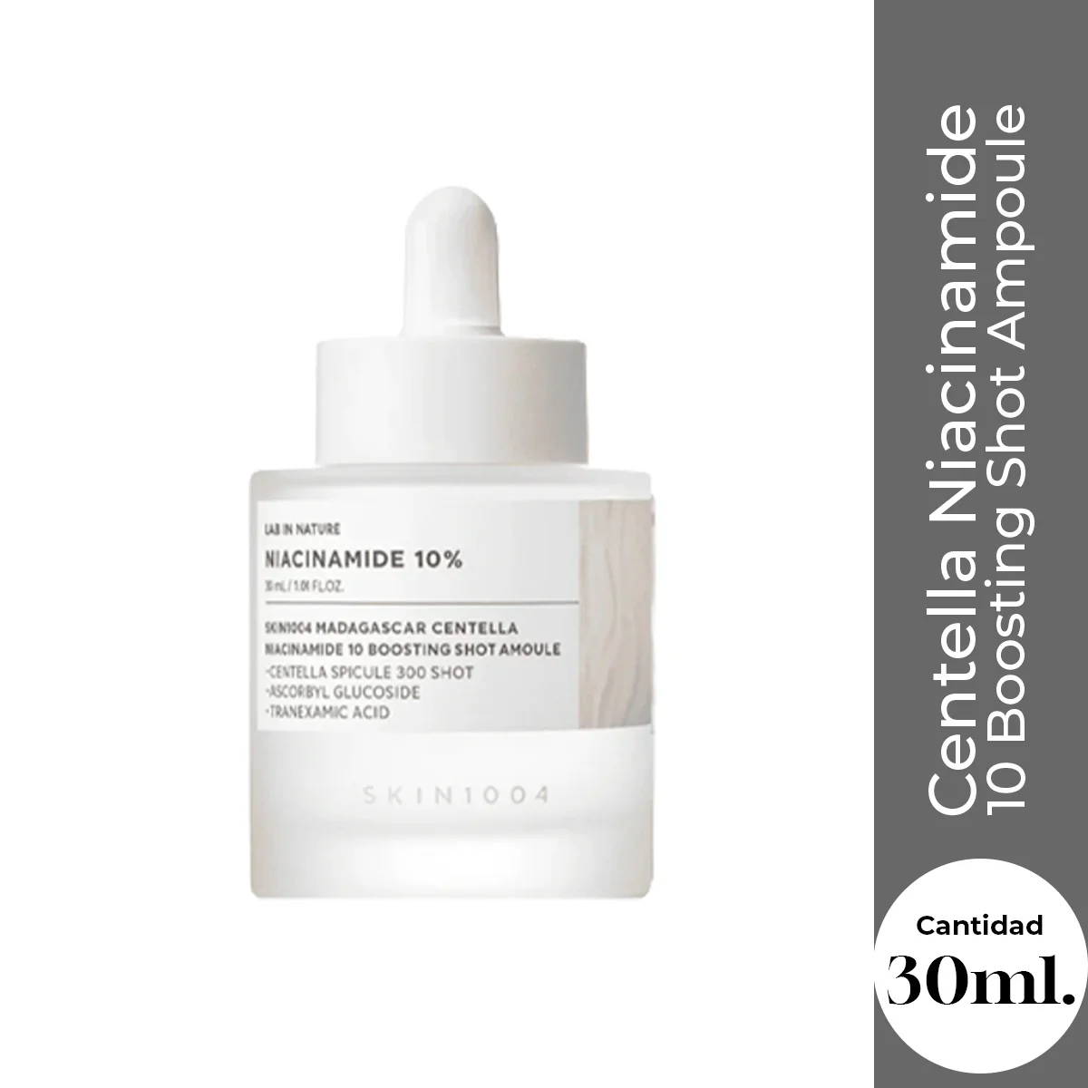 Madagascar Centella Niacinamide 10 Boosting Shot Ampoule 30ml - SKIN1004