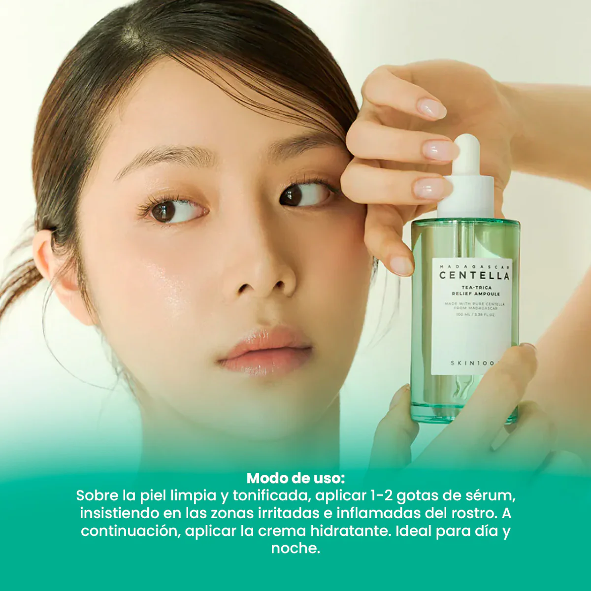 Madagascar Centella Tea-Trica Relief Ampoule 100ml - Image 4