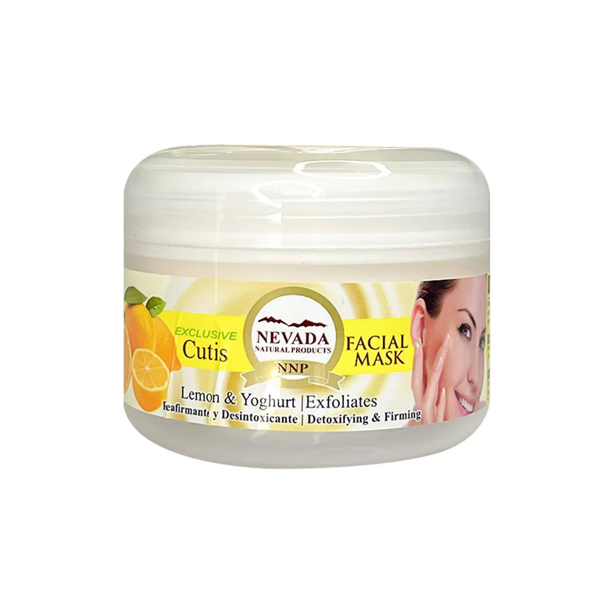 Mascarilla aclarador facial Limon y Yogurt 100g - Nevada