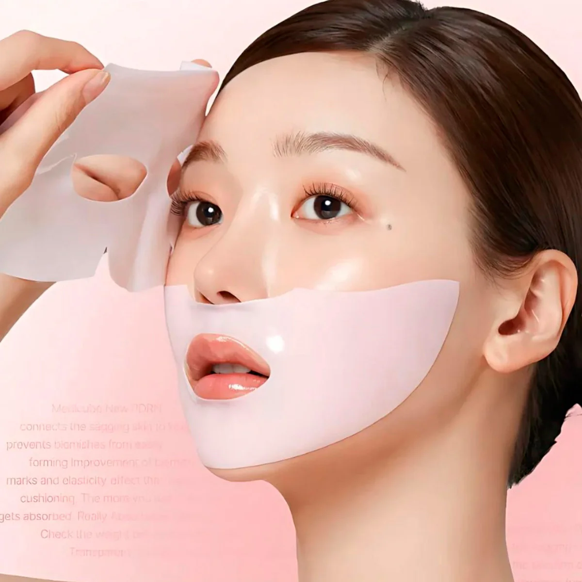 MEDICUBE - PDRN Pink Collagen Gel Mask 1EA - Image 3