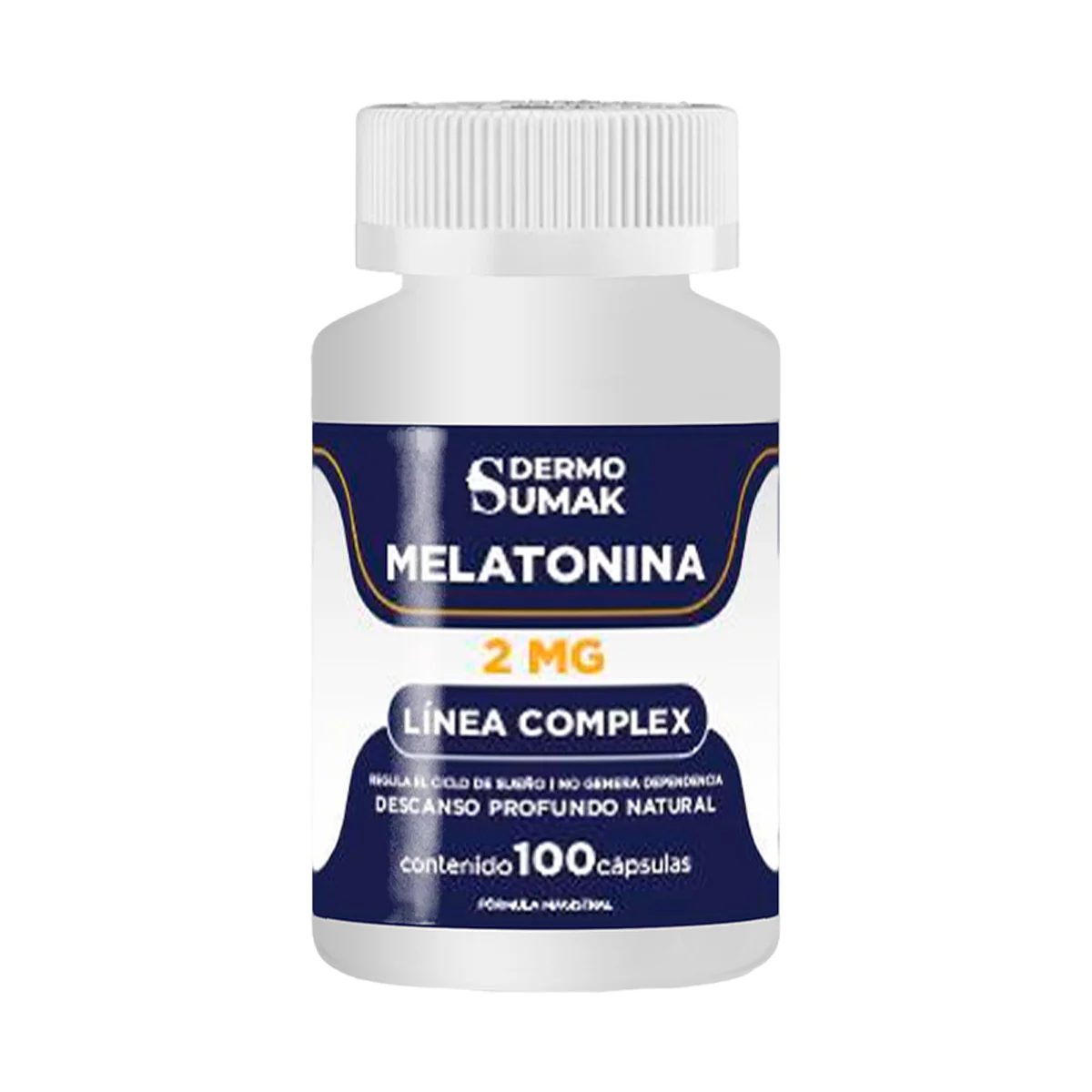 DERMO SUMAK – MELATONINA 2 MG COMPLEX – 100 CÁPSULAS - Image 4