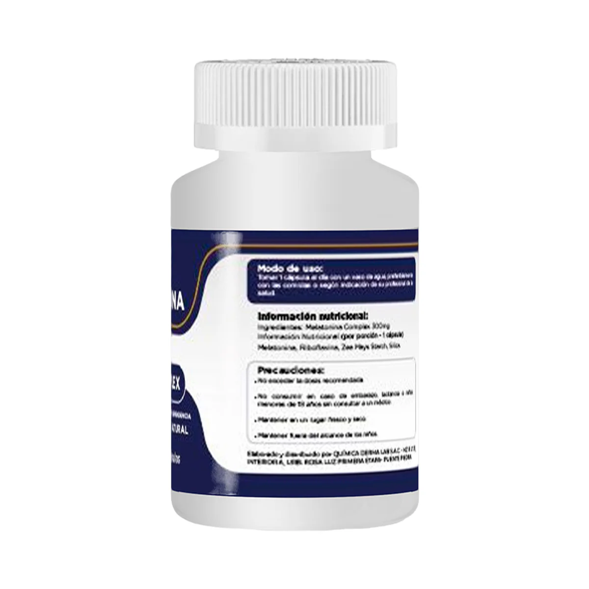 DERMO SUMAK – MELATONINA 5 MG COMPLEX – 100 CÁPSULAS - Image 3