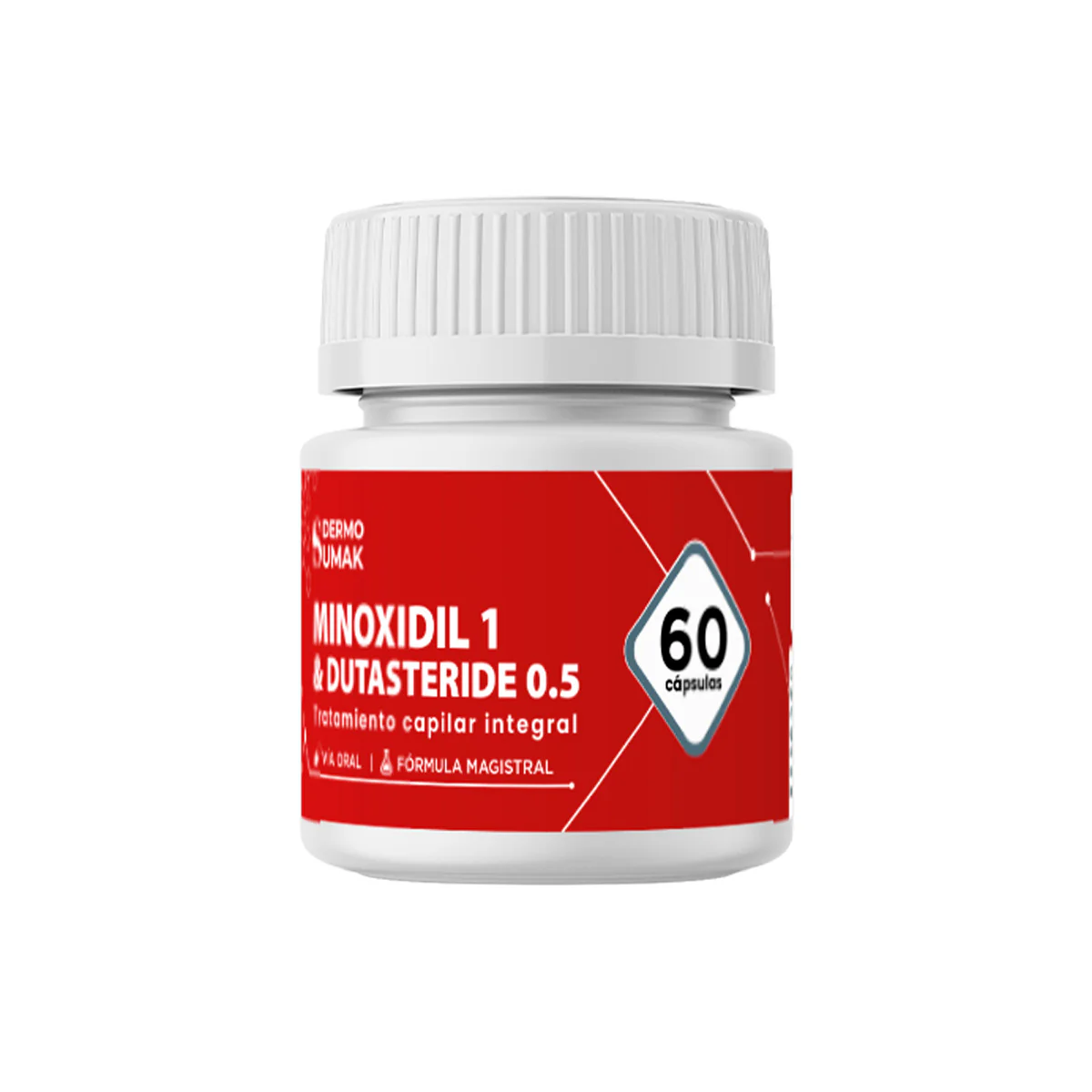 Minoxidil 1 mg & Dutasteride 0,5 mg x 60 caps - Dermo Sumak - Image 2