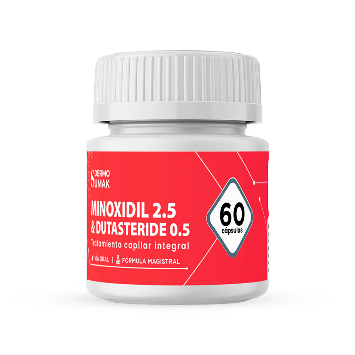 Minoxidil 2.5 mg & Dutasteride 0,5 mg x 60 caps - Dermo Sumak - Image 4