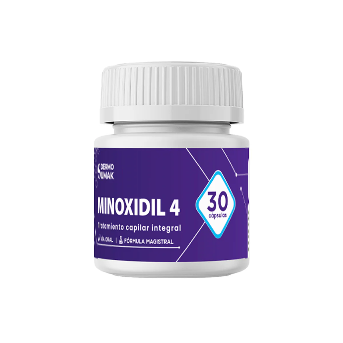 Minoxidil 4 Mg 30 Capsulas - Dermo Sumak - Image 2
