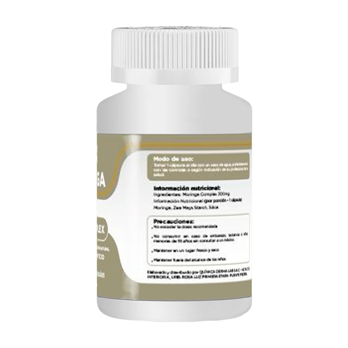DERMO SUMAK – SUPLEMENTO ENERGIZANTE NATURAL – MORINGA ENERGÍA NATURAL 100 CÁPSULAS - Image 3