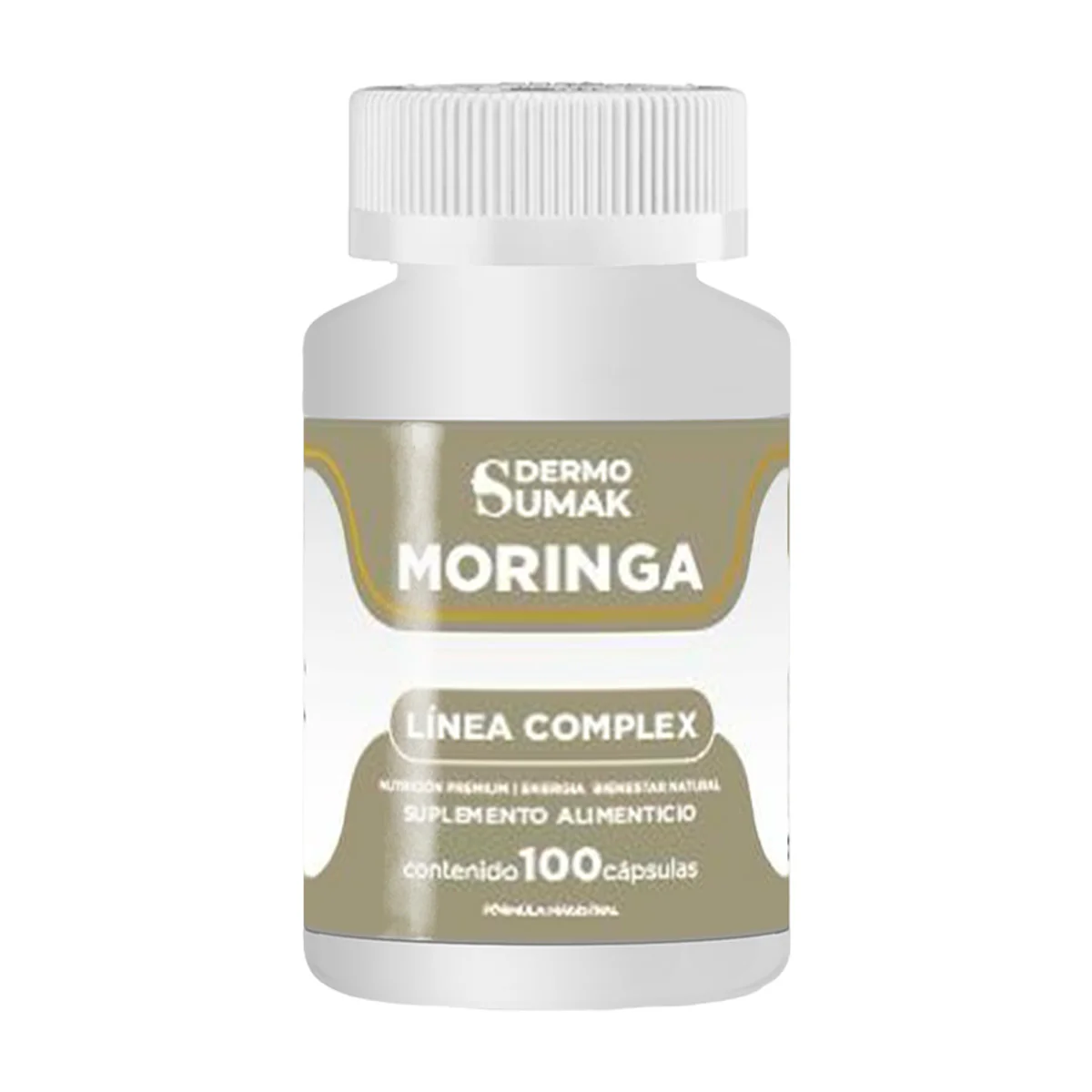 DERMO SUMAK – SUPLEMENTO ENERGIZANTE NATURAL – MORINGA ENERGÍA NATURAL 100 CÁPSULAS - Image 4