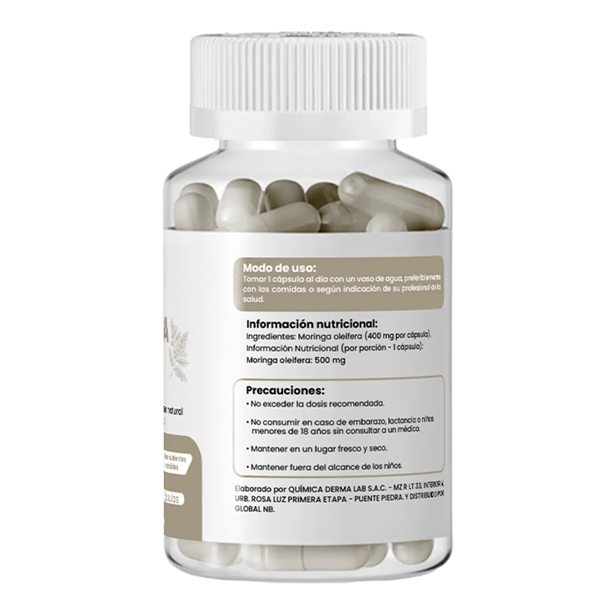 Moringa Plus+ 400mg - Dermo Sumak - Image 3
