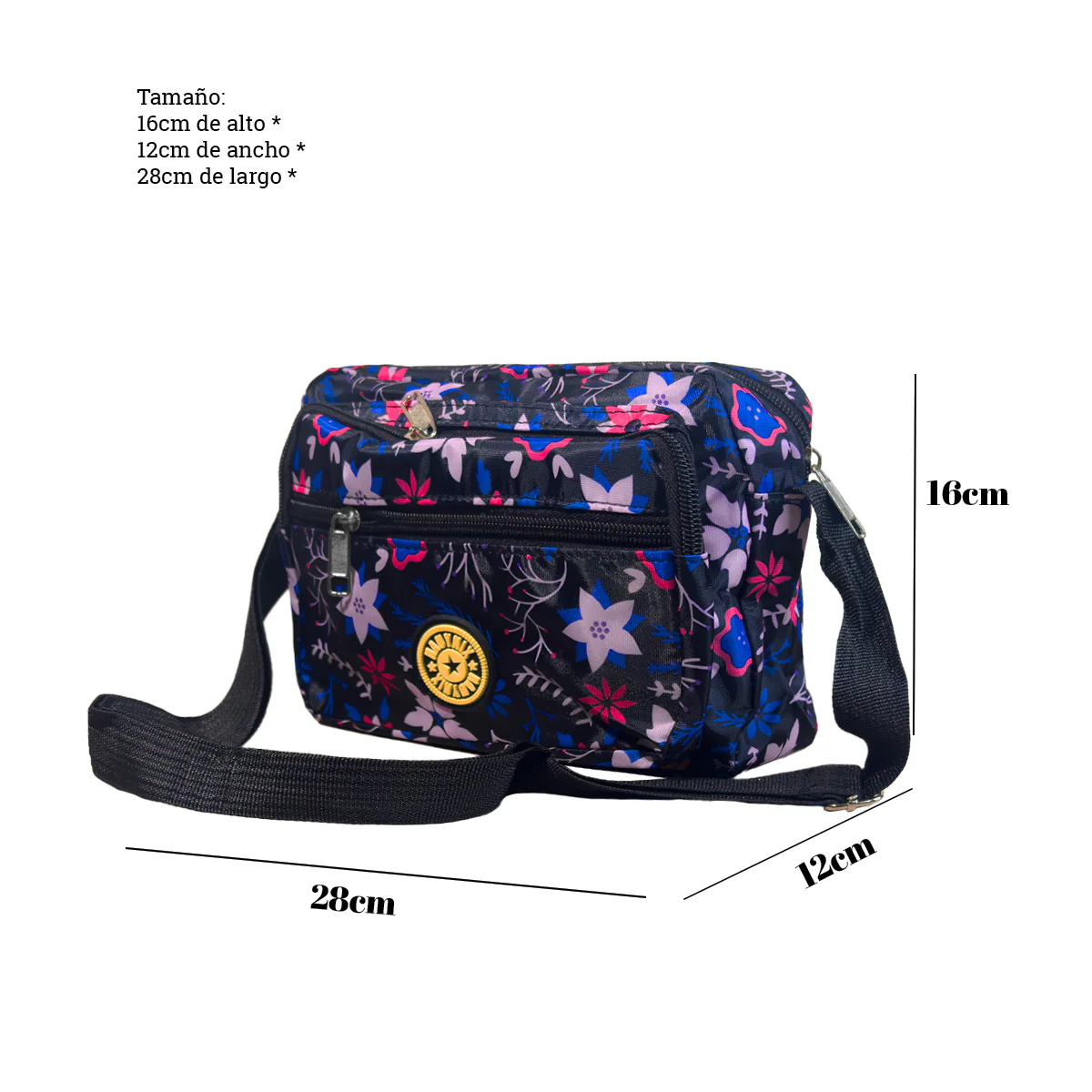 Morral con Diseños de Nylon F2025-1 - Image 4