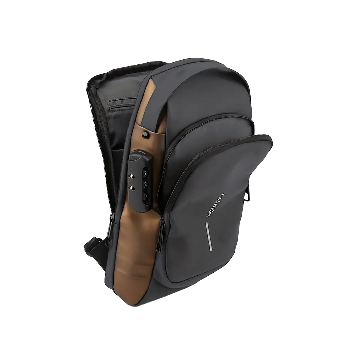 Morral Elegante de Hombre Sport Gris - Image 2